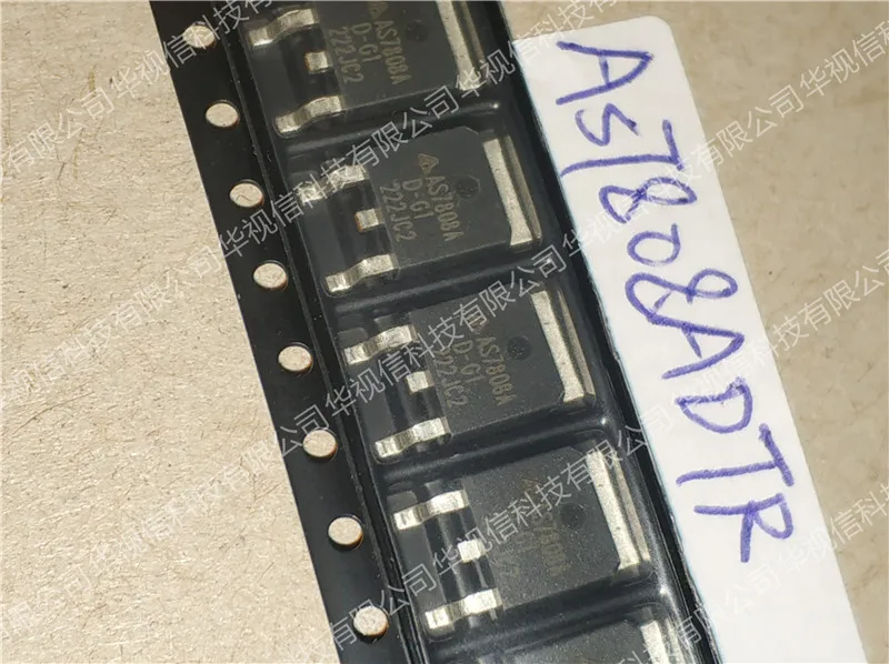 AS7808ADTR линейные регуляторы напряжения 1A 3-Term POS Reg 28V 62dB 3.2mA чип | Лампы и освещение