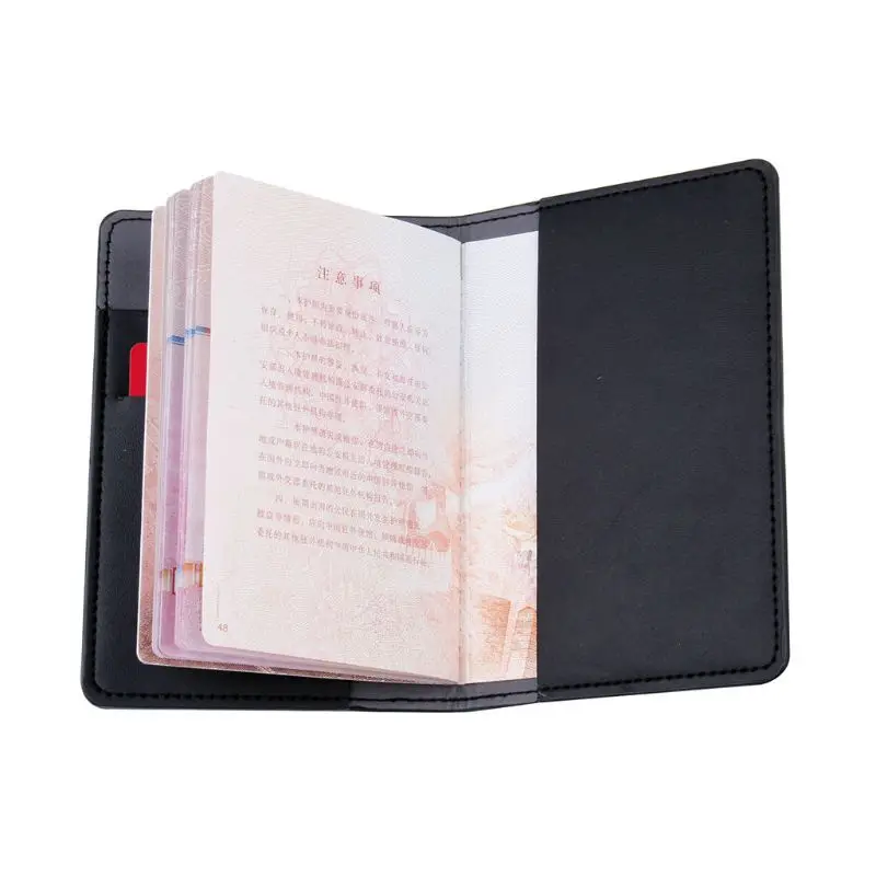 Кожаный чехол для паспорта унисекс Mr Mrs с буквенным принтом багажной биркой