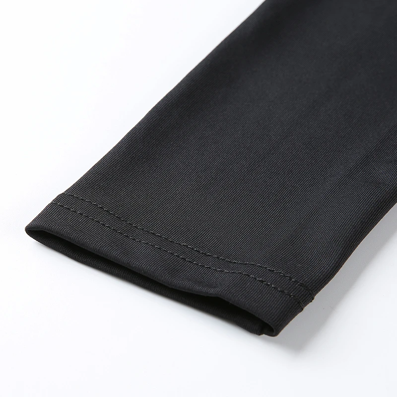 

2020 Fashion Women Bodycon Playsuit Ladies Long Sleeve Romper Sexy Summer Letter Playsuit Clothes Slim Zipper Fly Club Wear