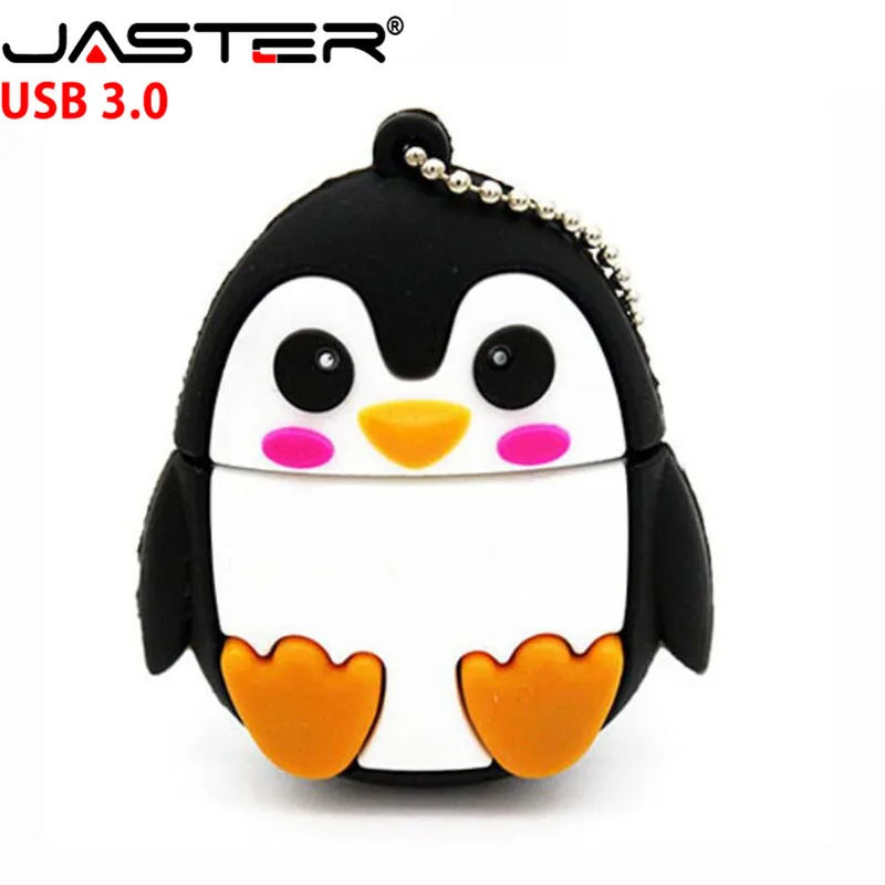 USB 3 0 флеш накопитель JASTER в виде пингвина совы лисы 4 ГБ 8 16 32 ГБ|USB флэш-накопители| |