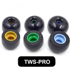 Наушники TWS-Pro, из пены с эффектом памяти, для беспроводных наушников-Jabra Elite 75t, Elite 65t, Active 65t, Evolve 65t