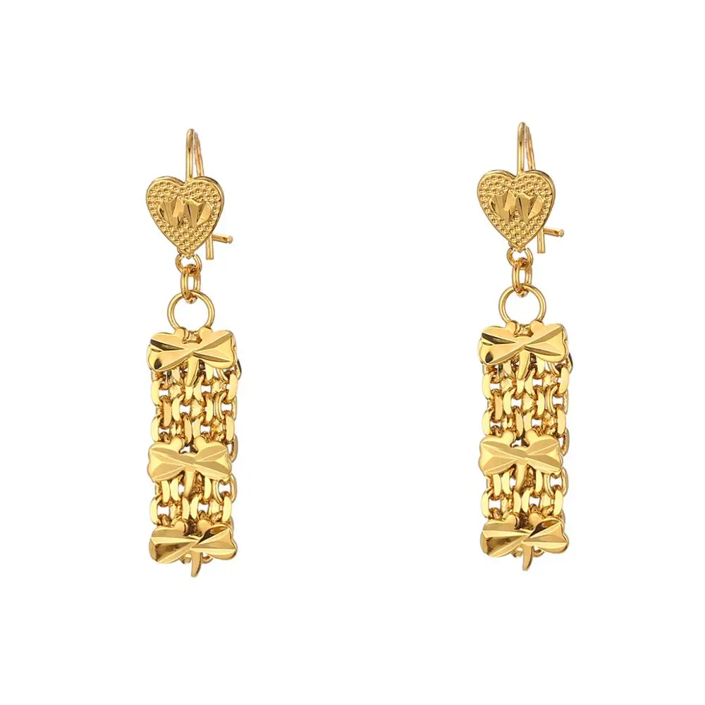 

Ethiopian Wedding Jewelry Sets Butterfly Earring Bracelet Necklace Sets for Wedding African Jewelry