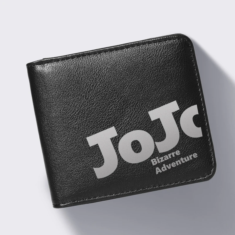 Короткий длинный кошелек из искусственной кожи для косплея Джоджо невероятные