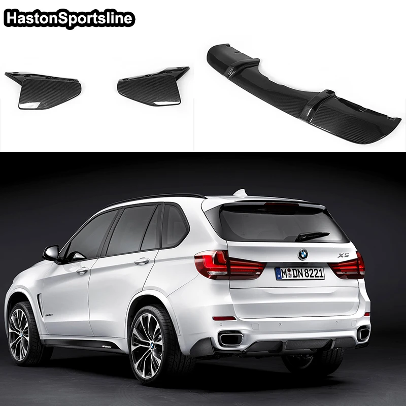 Для BMW F15 X5 авто задний сплиттер фартук бампер диффузор 2014 2015 2016 2017 только M Tech Sport|for