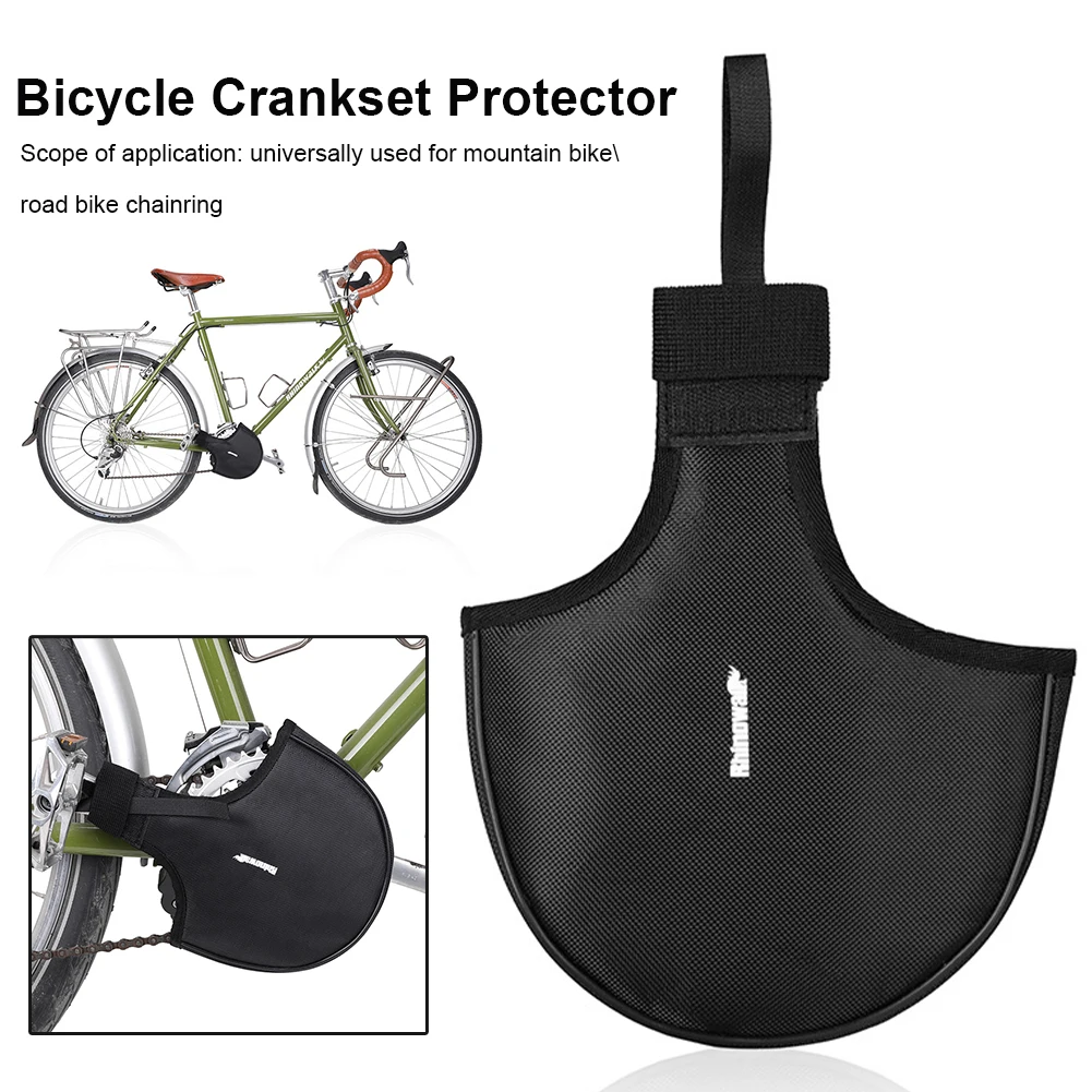 

Bicycle Crankset Protector Cover Bike Chainring Guard Cover Anti-Scratch Dust Cover Crank Protection Bike protect Accessories