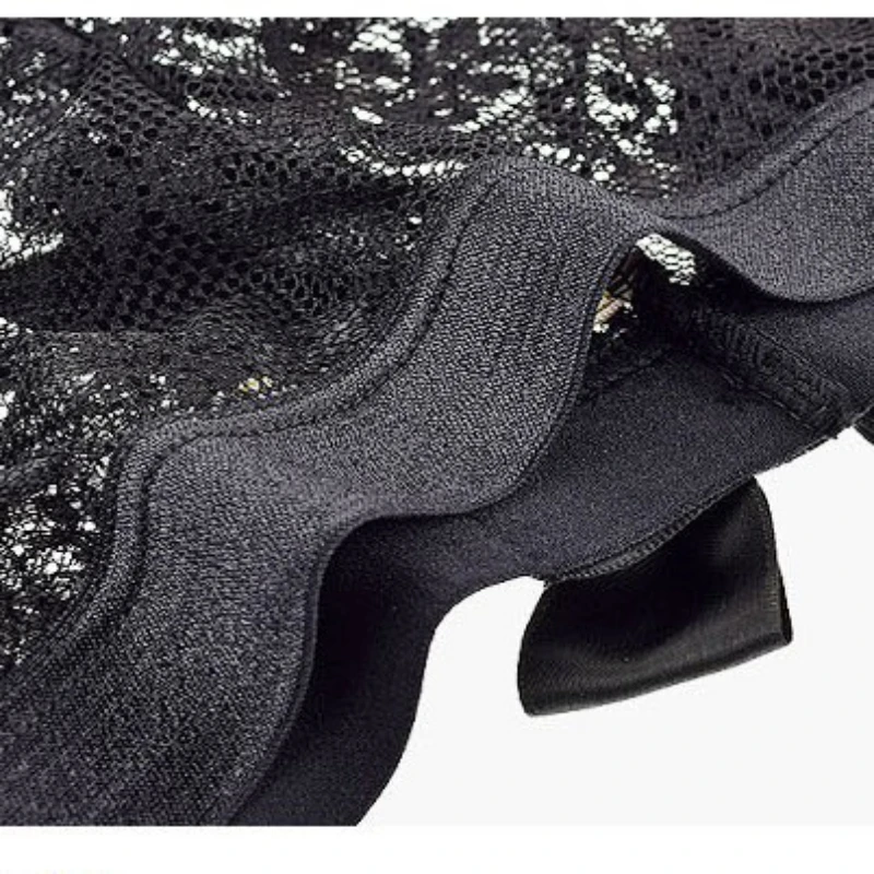 Leechee Для женщин белье стринги кружевное нижнее женские ботинки Пикантная обувь с