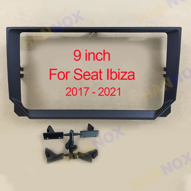 

9inch 2 din Android Stereo GPS Navigation Car Radio Frame For Seat Ibiza 2017 - 2020 2021