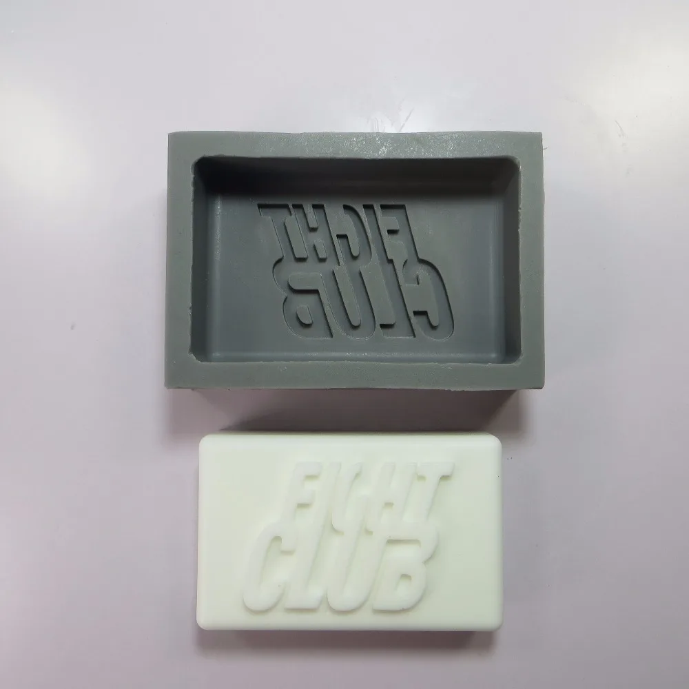 Fight Club Shape Fondant Cake Decorating Tools Silicone Soap Mold |