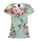 Футболка женская Цветы (Цветы)