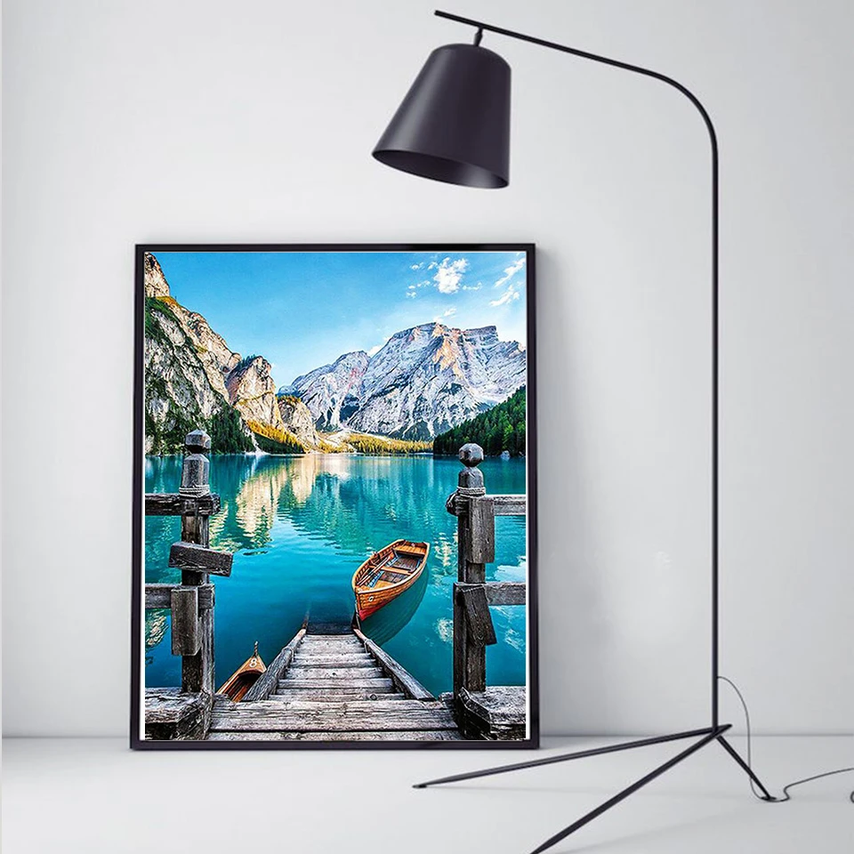 Evershine 5D DIY Алмазная вышивка гора картина стразы полная площадь Алмазный мозаика