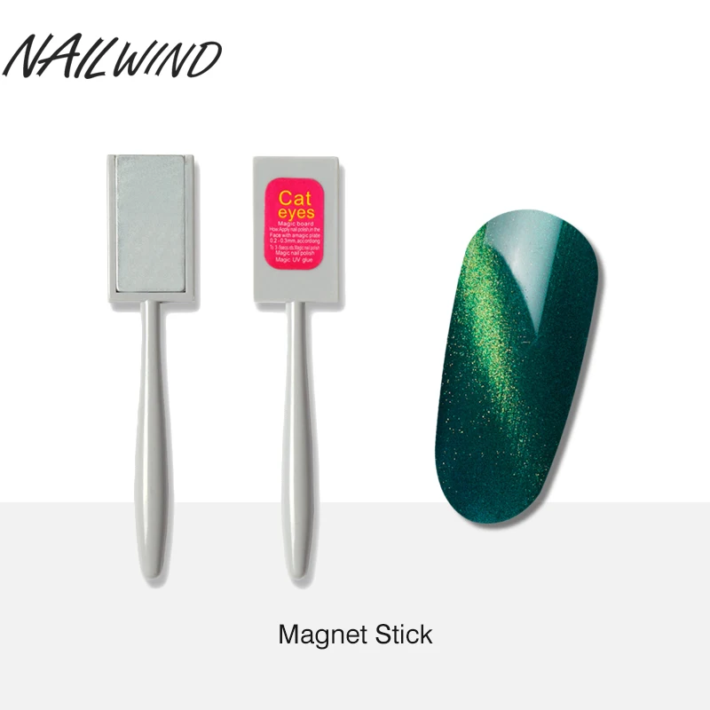 Magnet Sticker ROSALIND 1 шт. магнит палочка кошачий глаз сильный для Гель-лак «кошачий глаз» Лаки советы для наращивания ногтей 3D Магнитный дизайн Pro Маникюр - Цвет: Magnet Sticker