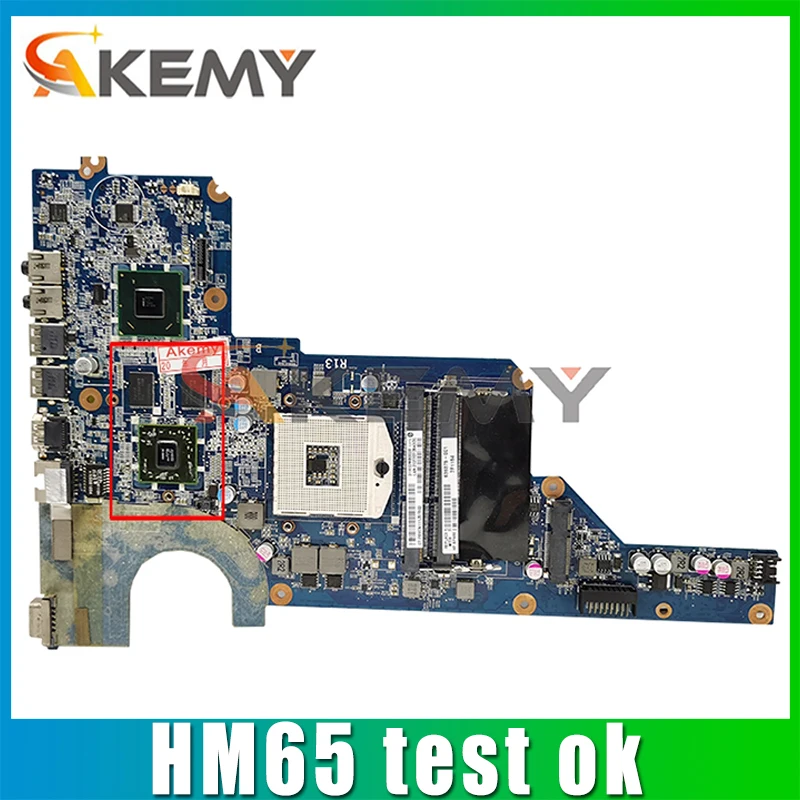

Akemy 650199-001 636375-001 For HP Pavilion DAOR13MB6E1 G4-1000 G4 G6 Laptop Motherboard W/ Hm65 Chipset 100% Test Ok Fast Ship