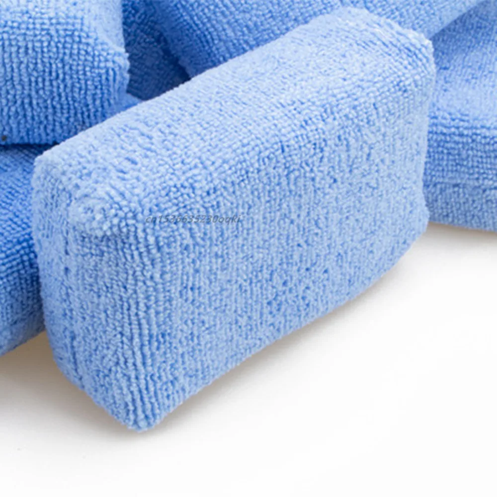 8 шт. автомобиль из микрофибры воском губки с полировальной подложкой одежда