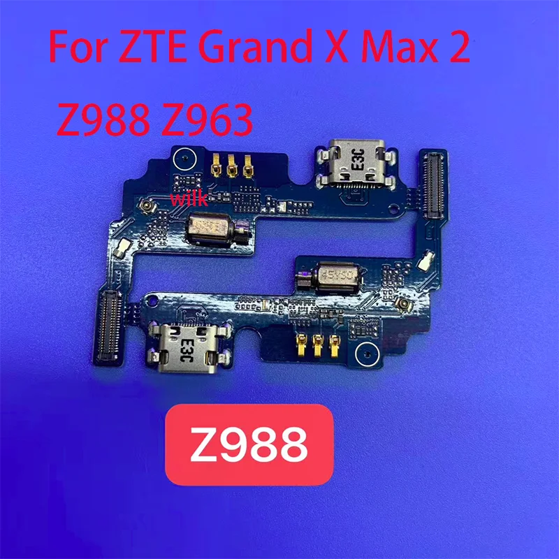 1 шт. Новая плата зарядного устройства USB для ZTE Grand X Max 2 Z988 Z963 USB-порт зарядки