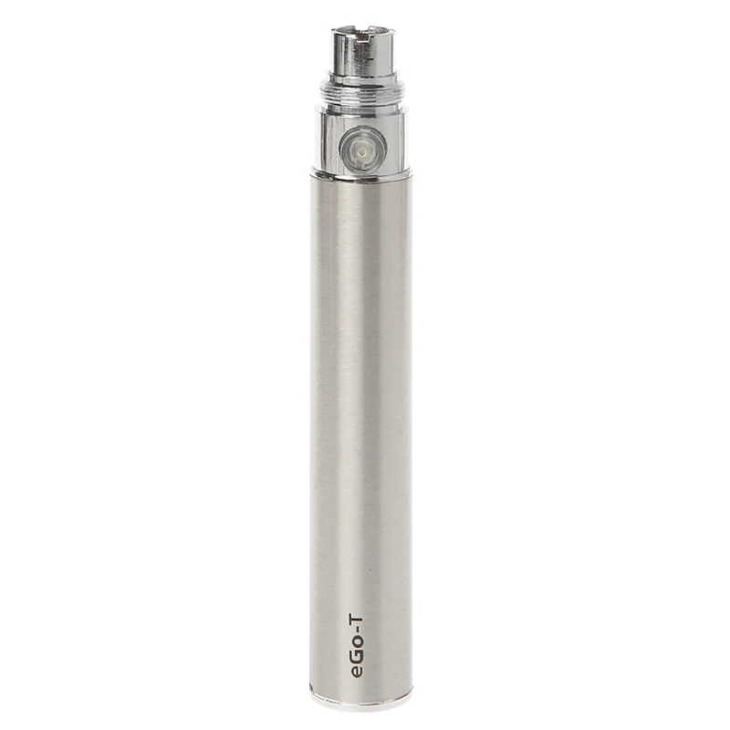 Серебристый Ego-T 900 мАч батарея электронная сигарета 510 нить Vape ручка для CE4 CE5 Evod H2 T3S Атомайзер - Цвет: Серебристый