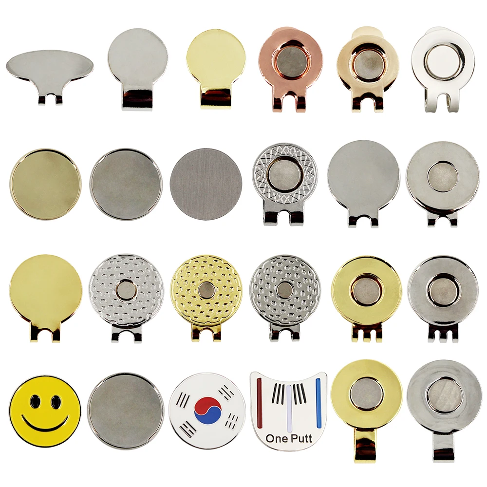 1 шт. магнитный зажим для шляпы игры в гольф |