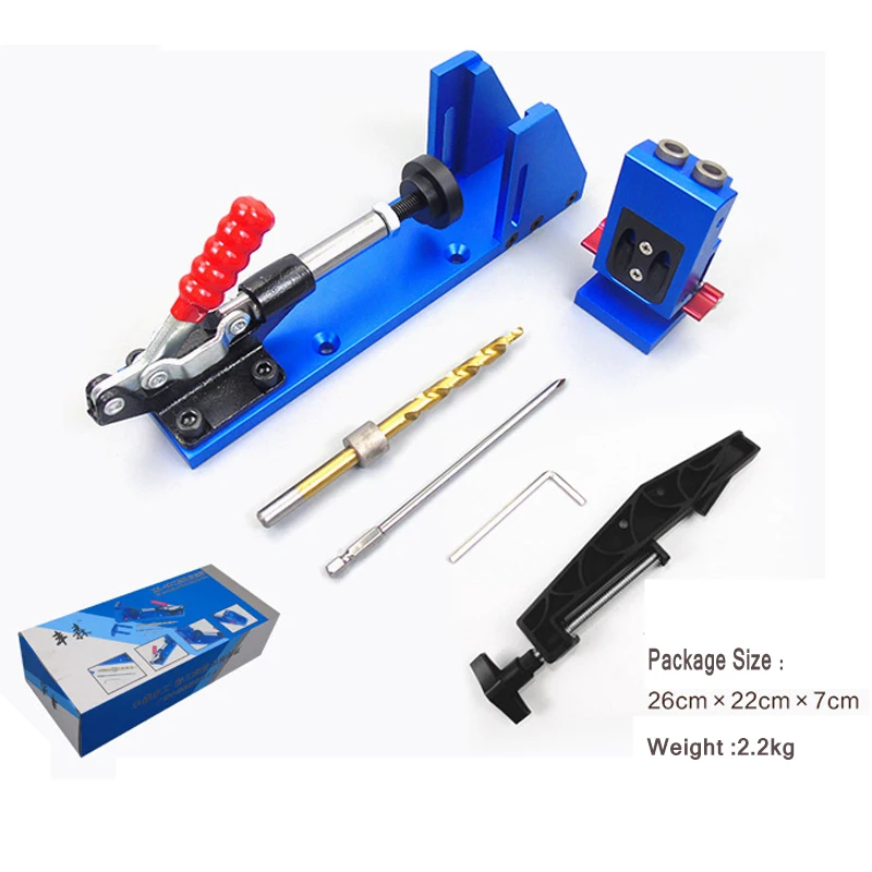 Направляющая для сверления отверстий в алюминиевом сплаве XK-2 синяя 9 5 мм |