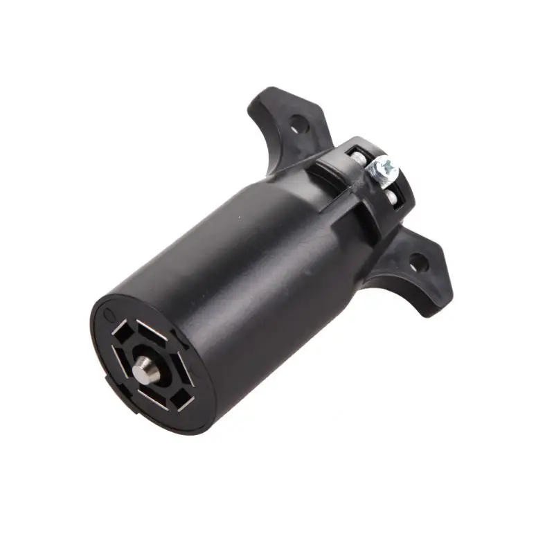 Универсальный 12 В черный пластик Автомобильный штекер прицепа 7 PIN Американский