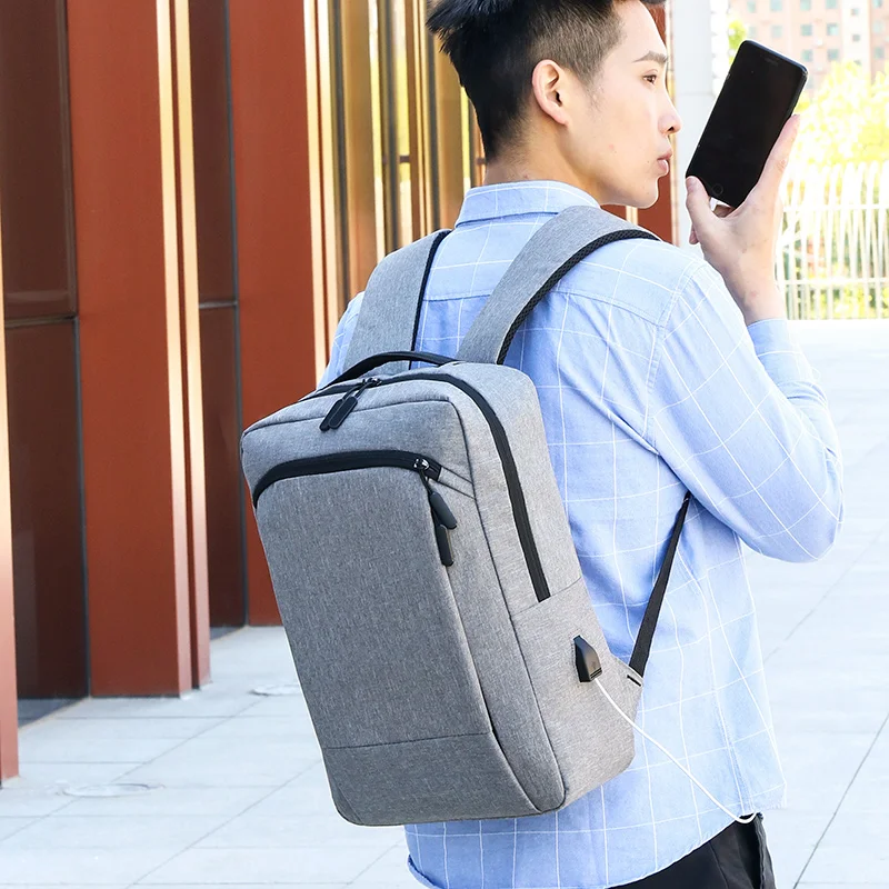 

Fashion backpack Waterproof College Men Backpack 15.6 inch laptop notebook School Backpack school bag for Teenage boy