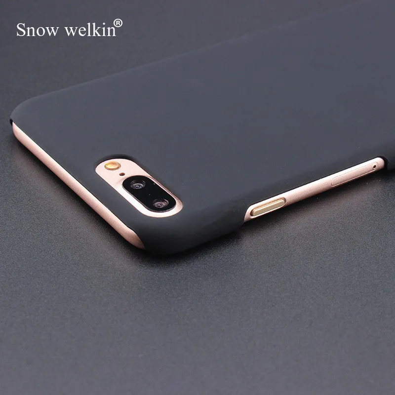 Снежный Welkin для Apple iPhone 7 8 Новый прорезиненный матовый пластиковый жесткий чехол