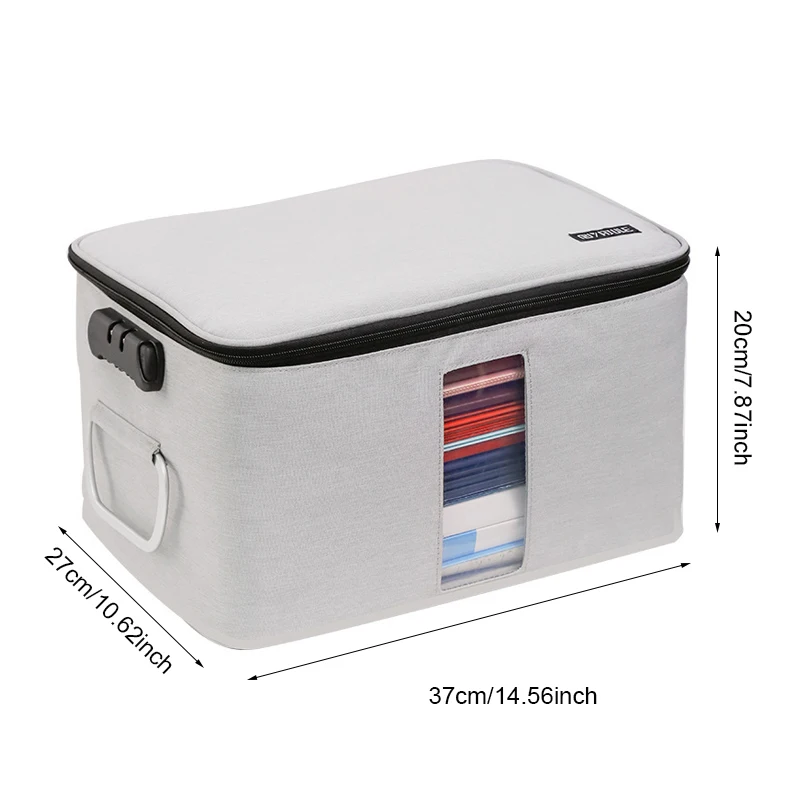 mens womens briefcase waterproof a4 documents storage bag phone handbag office business travel organizer household accessory free global shipping