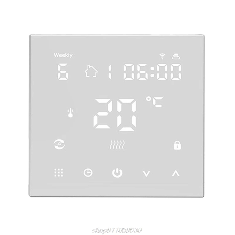 Термостат для газового бойлера с Wi-Fi Электрический нагрев пола дистанционным