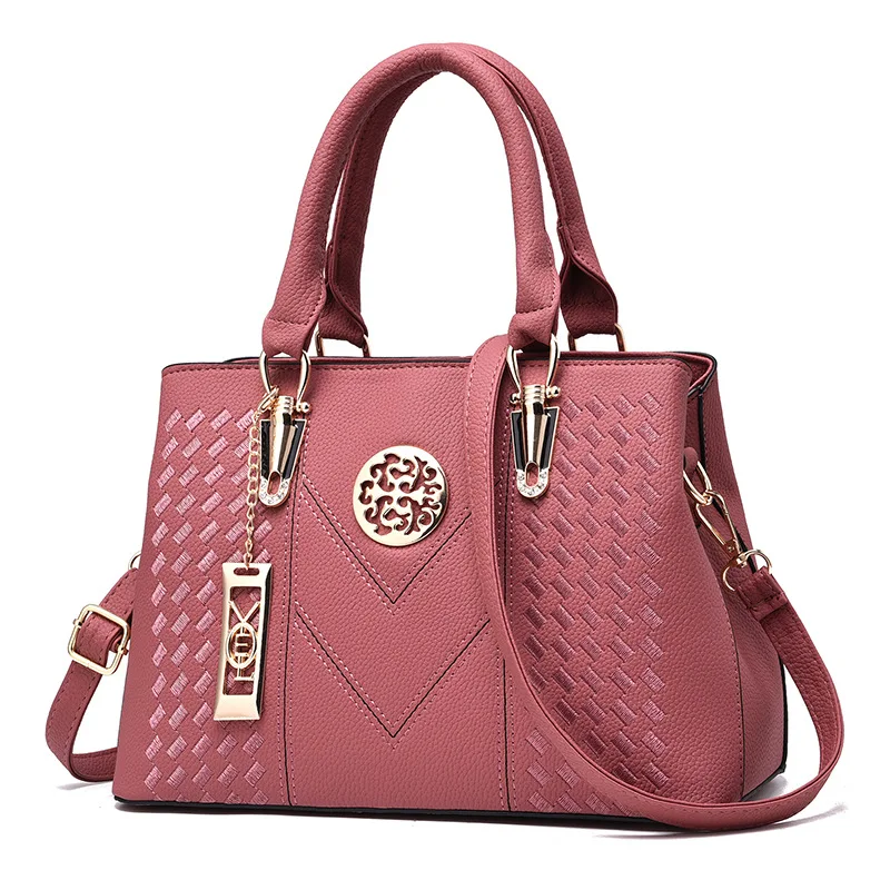 

Embroidery Messenger Bags Women Leather Handbags Bags for Women 2019 Sac a Main Ladies Hand Bag Female bag new