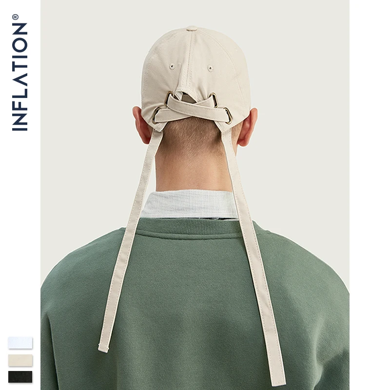 Инфляция длинная крышка ремня Хип хоп шляпа Регулируемая бейсбольная