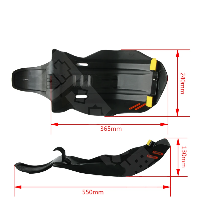 Motorcycle engine protection plate KTM SXF250 250/350/350 XCF HUSQVARNA FC250/350 FX350 HJ250H- 1-2 KEWS K18