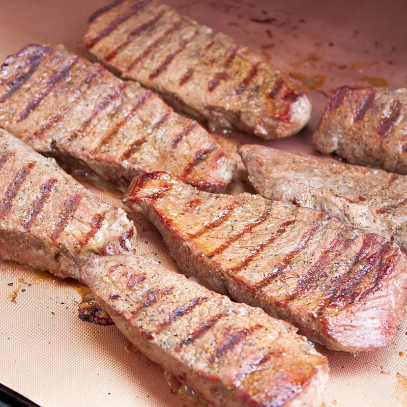 Коврик для выпечки аксессуары духовки барбекю гриль на открытом воздухе коврик