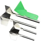 Угловой скребок для гипсокартона, 1 шт., нож для шпатлевки, очистка, инструмент для удаления штукатурки, для пола, стен, керамической плитки, раствор, сделай сам