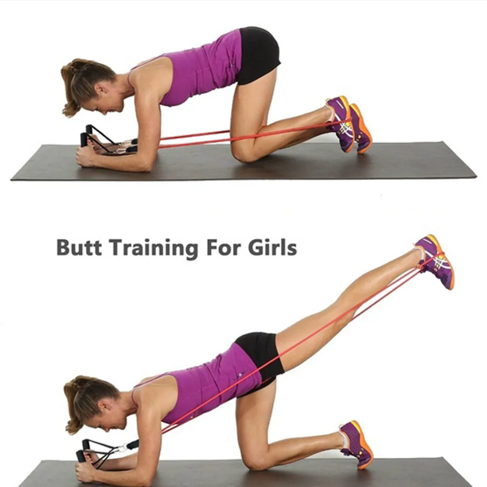 11 шт. Набор резинок сопротивления расширитель для йоги упражнений фитнеса