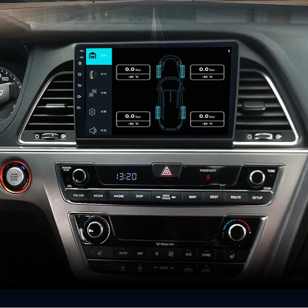 Автомобильный мультимедийный плеер стерео GPS DVD радио навигация Android экран для