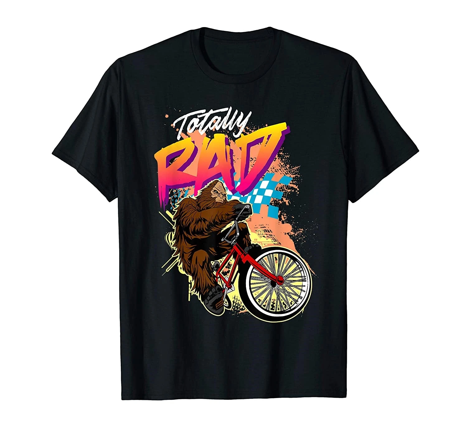 Футболка для велосипеда полностью Rad Sasquatch BMX |