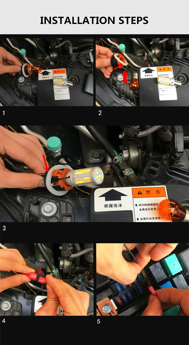 Без Hyper Flash BAU15S 7507 светодиодный BA15S 1156 T20 7440 Switchback белая/Янтарная лампа для дневных