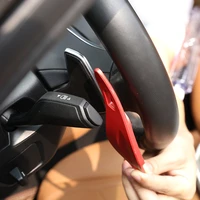 for toyota gr supra a90 2019 2022 aluminum alloy redblack steering wheel shift paddle decoration trim stickers car accessories