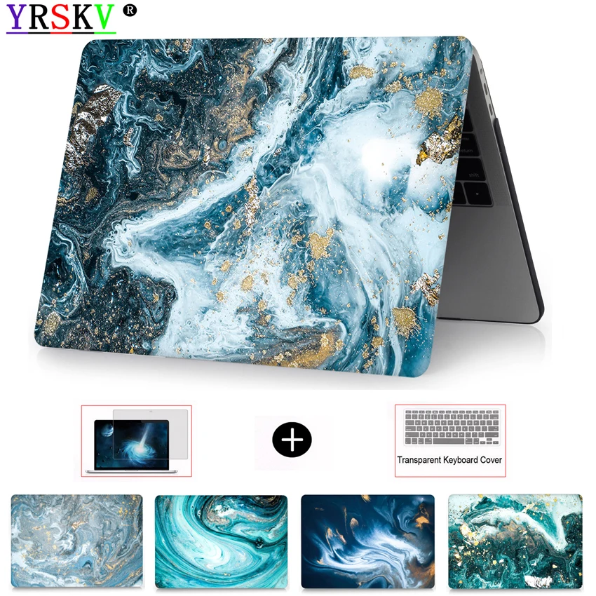 Marble Print  Laptop Sleeve Case For Macbook M1 Pro MAX Chip