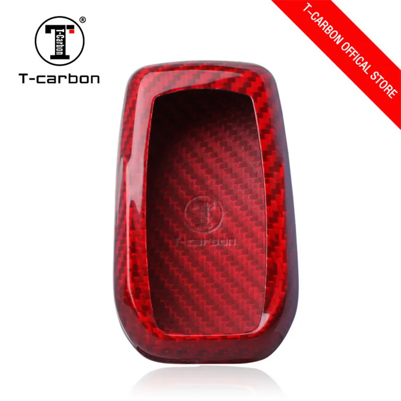 Чехол для ключей из углеродного волокна Toyota 86 RAV4 Reiz Crown Lewin YARIS CALLORA CAMRY HANLANDER Prado Land