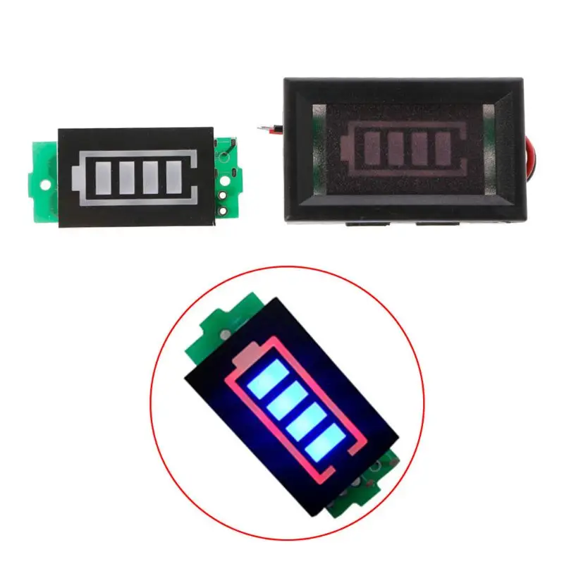 4S 4 серия 16 8 V уровень мощности литиевая батарея Емкость синий дисплей индикатор