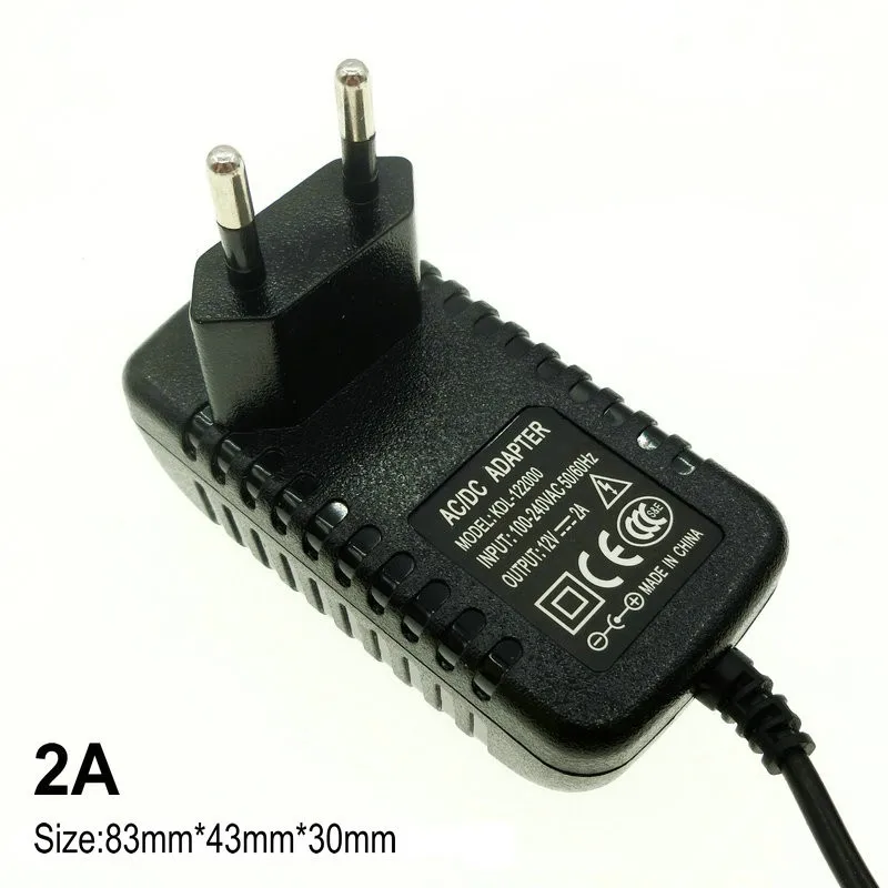 Адаптер DC12V AC100 240V Трансформаторы освещения выход 1A/2A/3A блок питания для