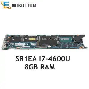nokotion laptop motherboard for lenovo thinkpad x1 carbon gen2 ultrabook 00hn769 00up98 sr1ea i7 4600u cpu 8gb ram free global shipping