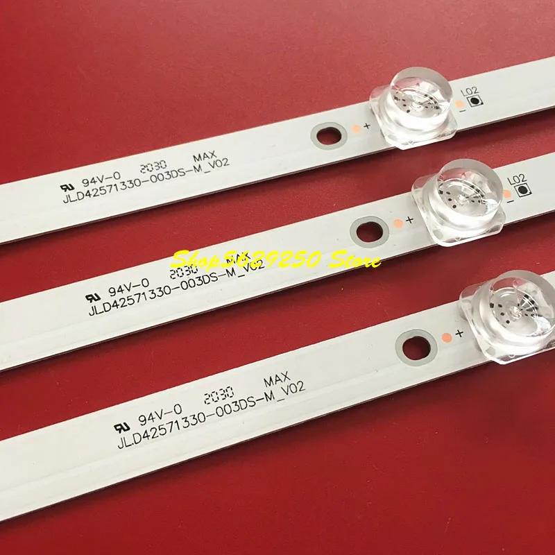 

780mm LED Backlight strip 7 lamp For Hisense 42'' TV HZ43E35A JHD425S1F71-T0 JL.D42571330-003BS-M-V01
