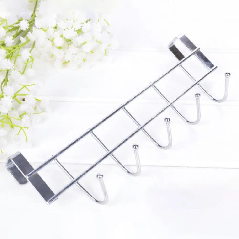 

Крючок для одежды, прочный металлический крючок серебристого цвета для хранения полотенец в гостиной