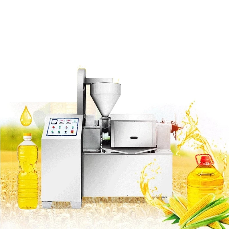 値段 自動電気ピーナッツゴマ大豆油プレス機多機能自動スパイラル抽出押え
