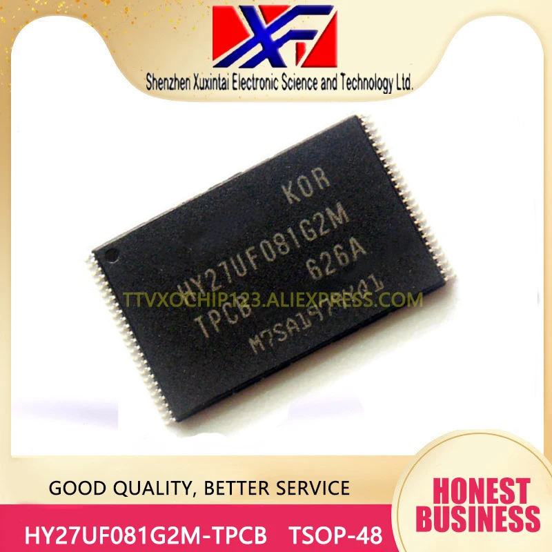 

10Pcs/Lot HY27UF081G2M-TPCB HY27UF081G2M HY27UF081G NAND FLASH 128MB TSOP-48