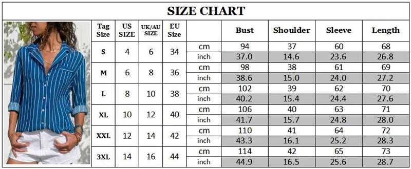 Блузка Для женщин Новинка Harajuku Рубашка в полоску модные отложной воротник