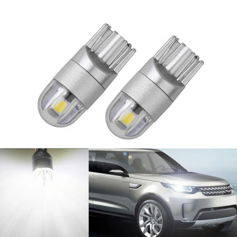 2 x Canbus T10 W5W 168 194 светодиодный просвет Автомобильные стояночные огни для Land Rover v8