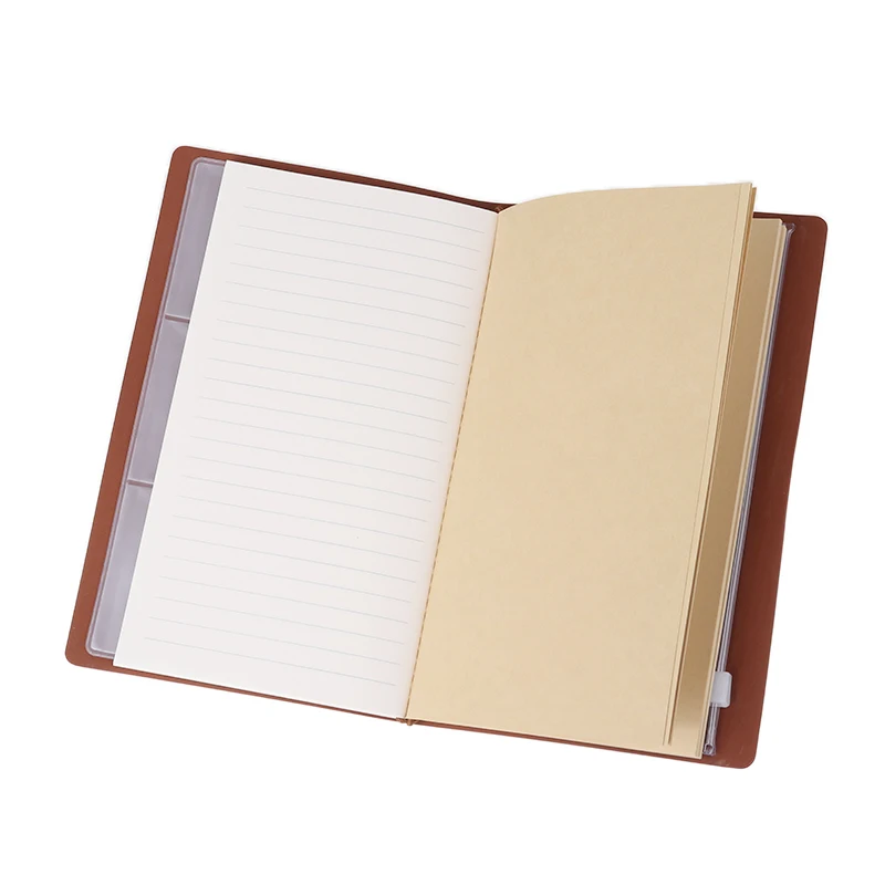 Винтажный коричневый блокнот со страничками из крафт бумаги A6 1 шт. моей дочери