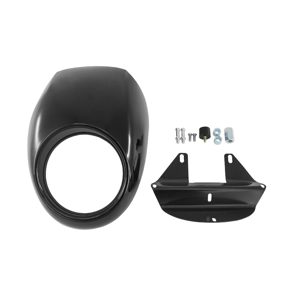 Обтекатель для Sportster XL1200 XL883 XL 1200 883 Dyna Super Glide мотоциклетная передняя фара на заказ