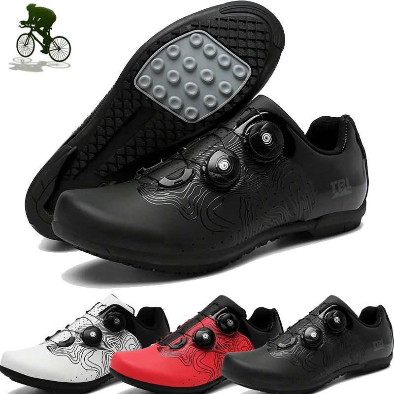 

Hot sale Road Cycling Shoes MTB Non-Lock Men Sneakers Women Mountain Bike Shoes Self-Locking Original Bicycle Shoes